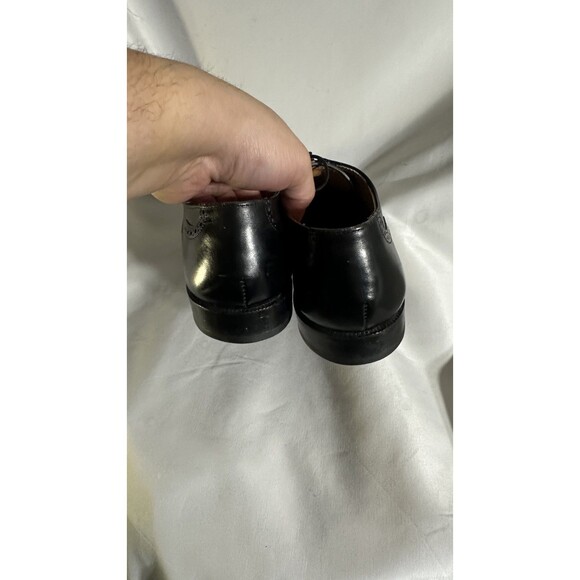 Vintage COLE HAAN Men\'s Black Leather Casual Lace Up Dress Shoes Size 10.5 main image 6